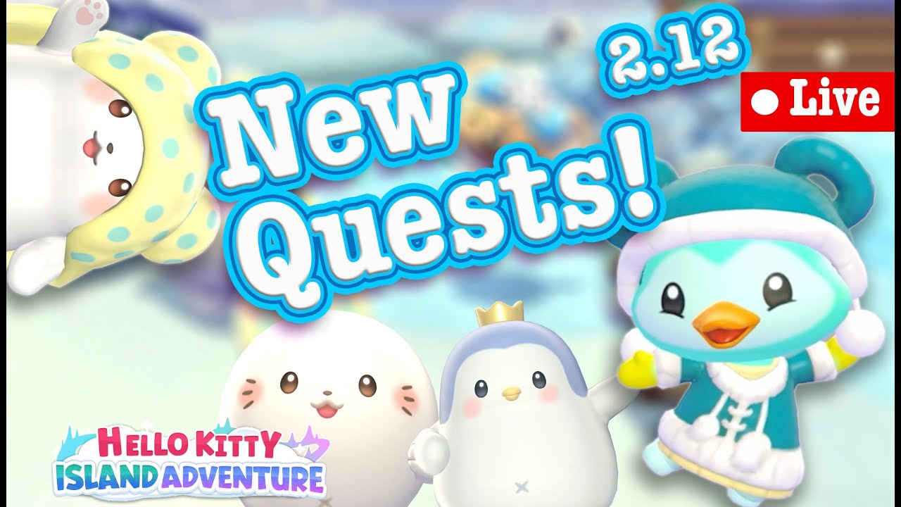 New  Quests, New Hats, New Visitors - HKIA Update Comfy Fits & Blanket Forts 2.12- AA