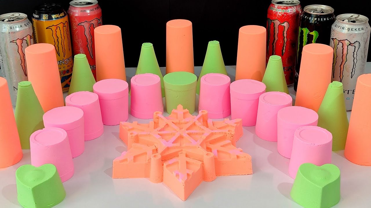 ASMR baking soda crush | rainbow🌈🌈🌈