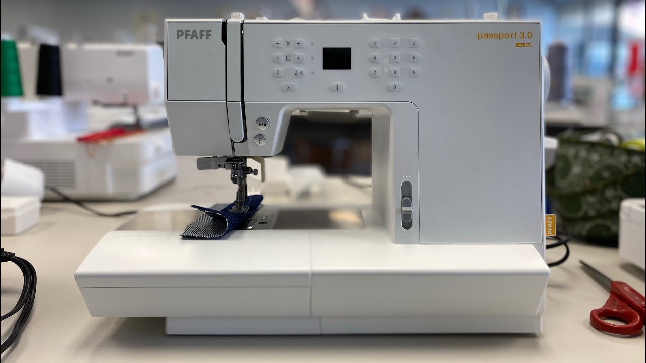 How to use the PFAFF Passport 3.0