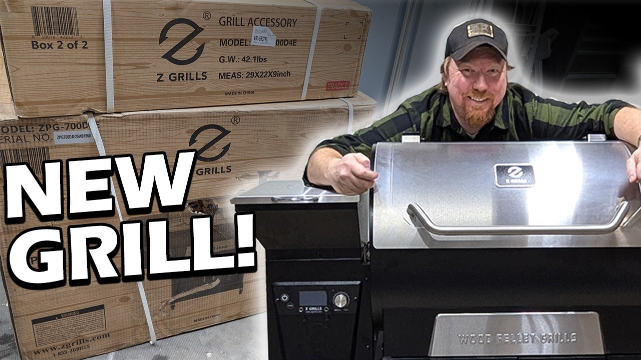 Z Grills 700D4E Pellet Grill Unboxing & Setup Guide | new PID 3.0 Controller + WiFi Enabled