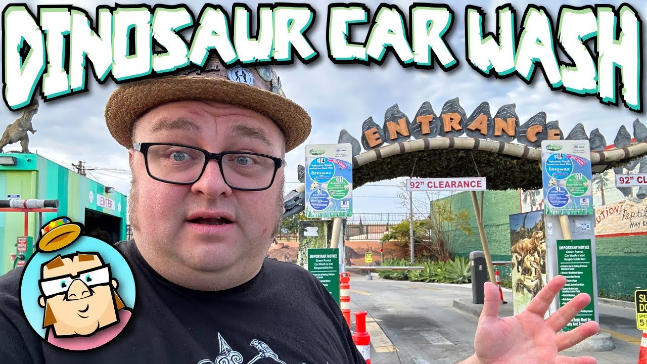 Dinosaur Car Wash - Giant Donuts of L.A. - Bad Weather and Motel Problems