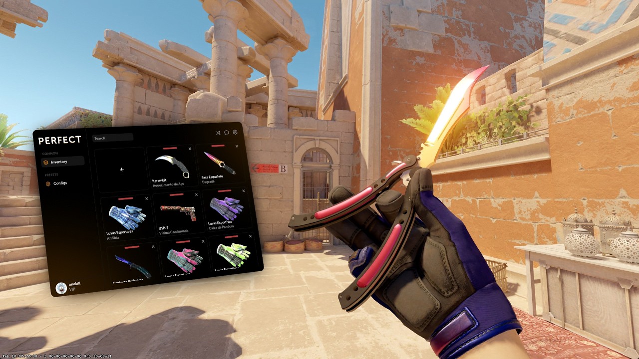 SKIN CHANGER INDETECTAVEL E FUNCIONANDO NO CS2