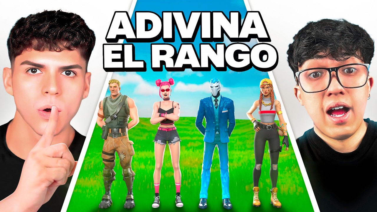 Adivina El Rango De Fortnite (Con Un Impostor)