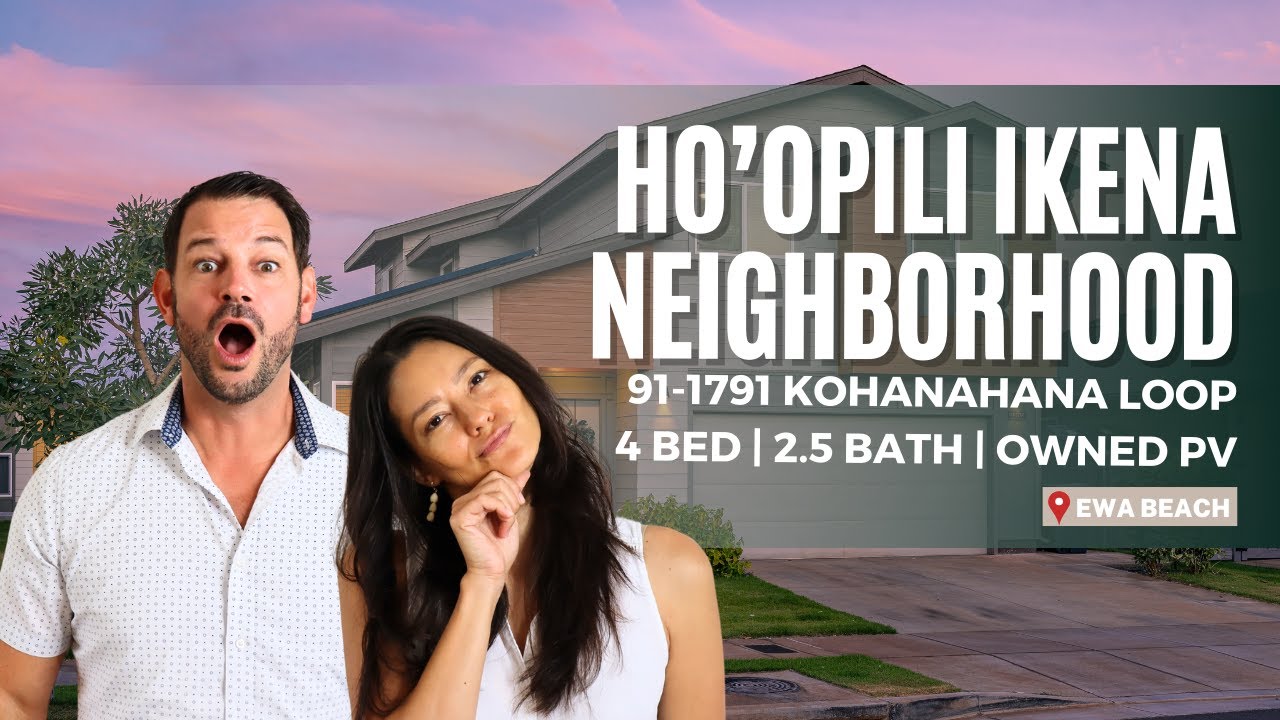 🏡 Energy-Smart Living in Ho'opili | 4BR Home w/ Tesla Powerwalls & PV Panels | Oahu Real Estate Tour