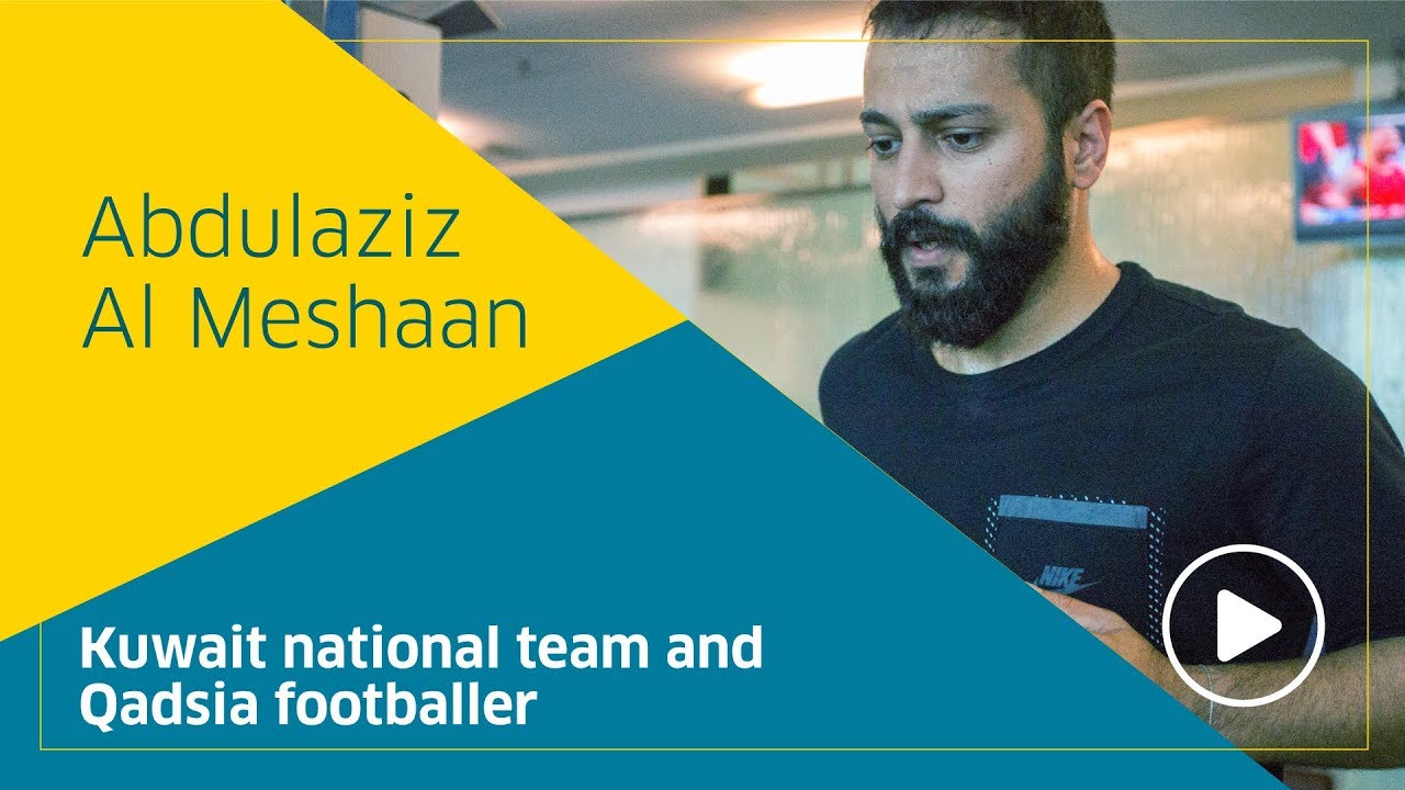 Abdulaziz Al Meshaan, Kuwait national team plyer