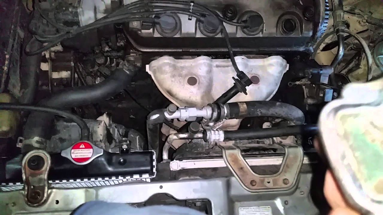 Troca de bomba dagua do honda civic 2000 lx