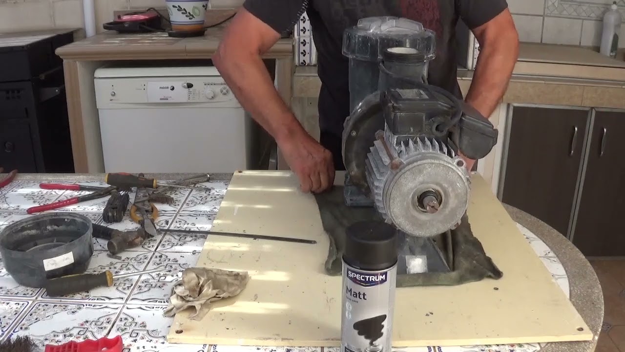 reparacion bomba piscina parte 7ª suscríbete gracias