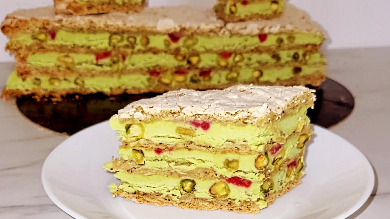 ❗️Бесплатный МАСТЕР КЛАСС 🎂 Торт МОРОЖЕНОЕ ФИСТАШКА Малина ПОЛУЧИТЬСЯ У КАЖДОГО!