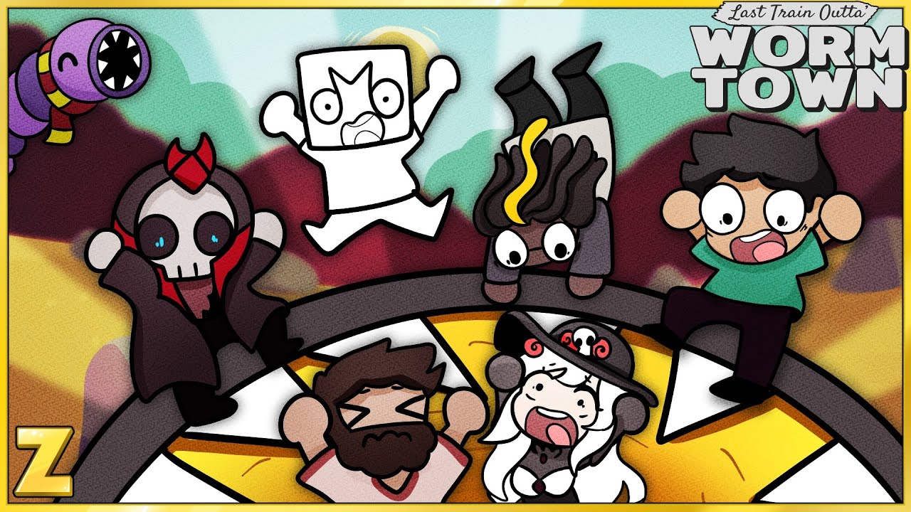 Try Not To Eat Your Friends in Worm Town