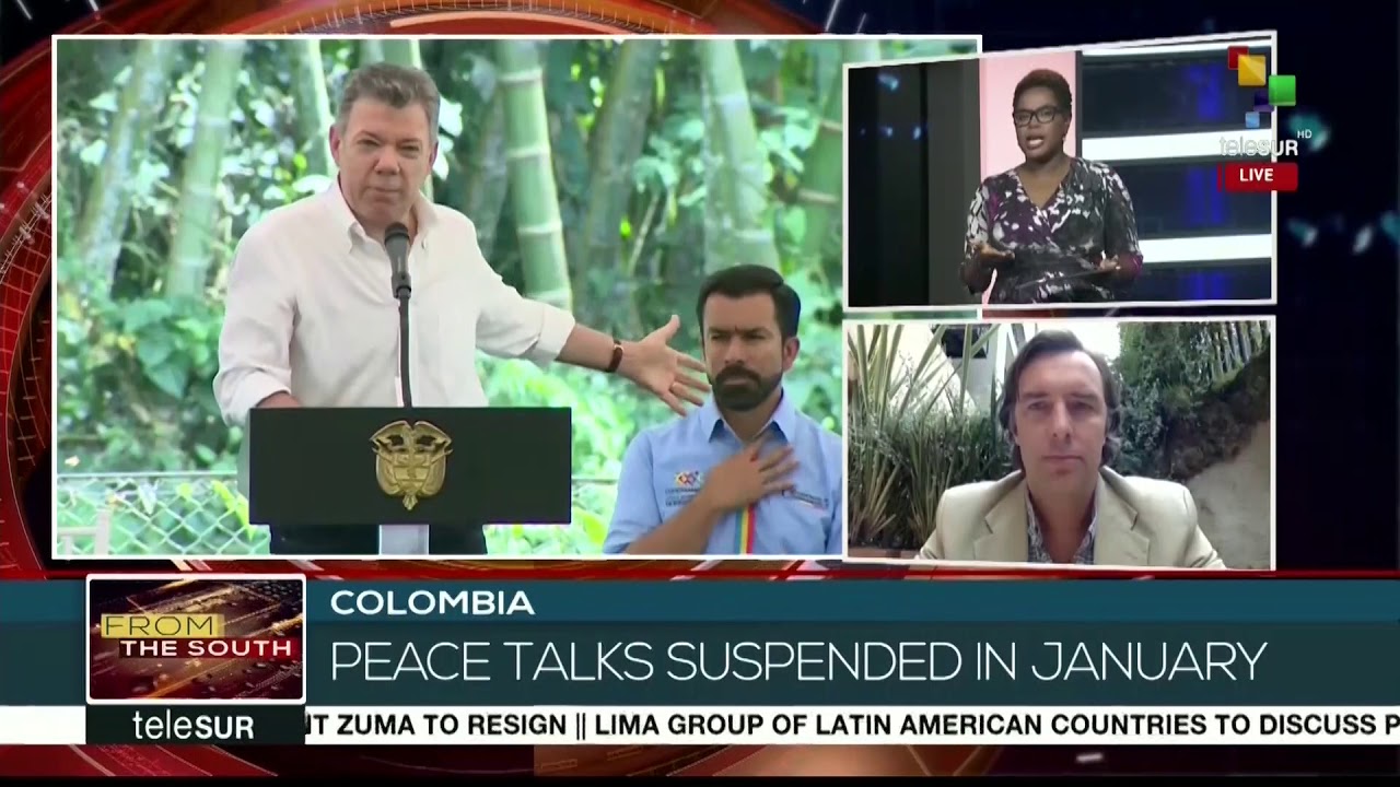 Interview with Richard McColl about ELN and FARC