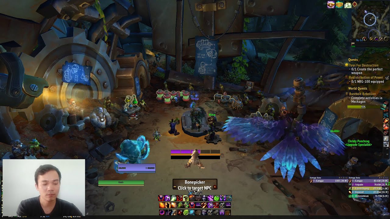 Toys For Destruction - Rustbolt Resistance Reputation - Mechagon