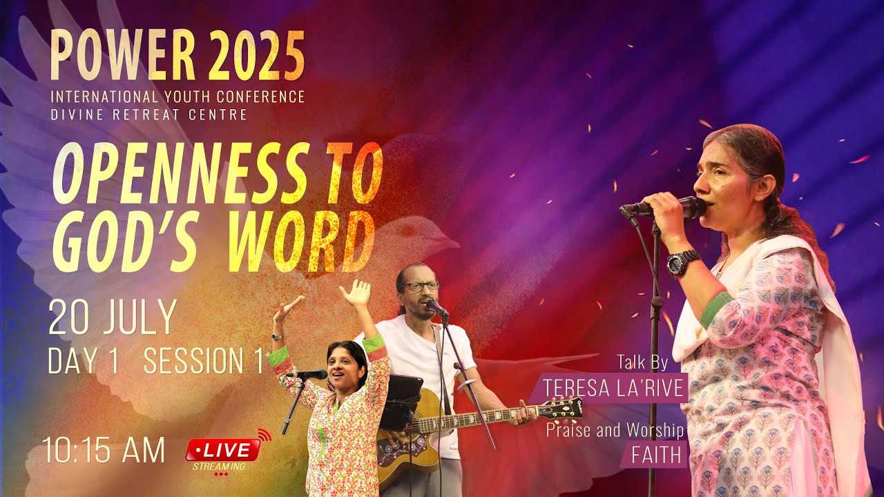 Power 2025 | Day 1 SESSION 1 | Openness to God's Word | International Youth Conference