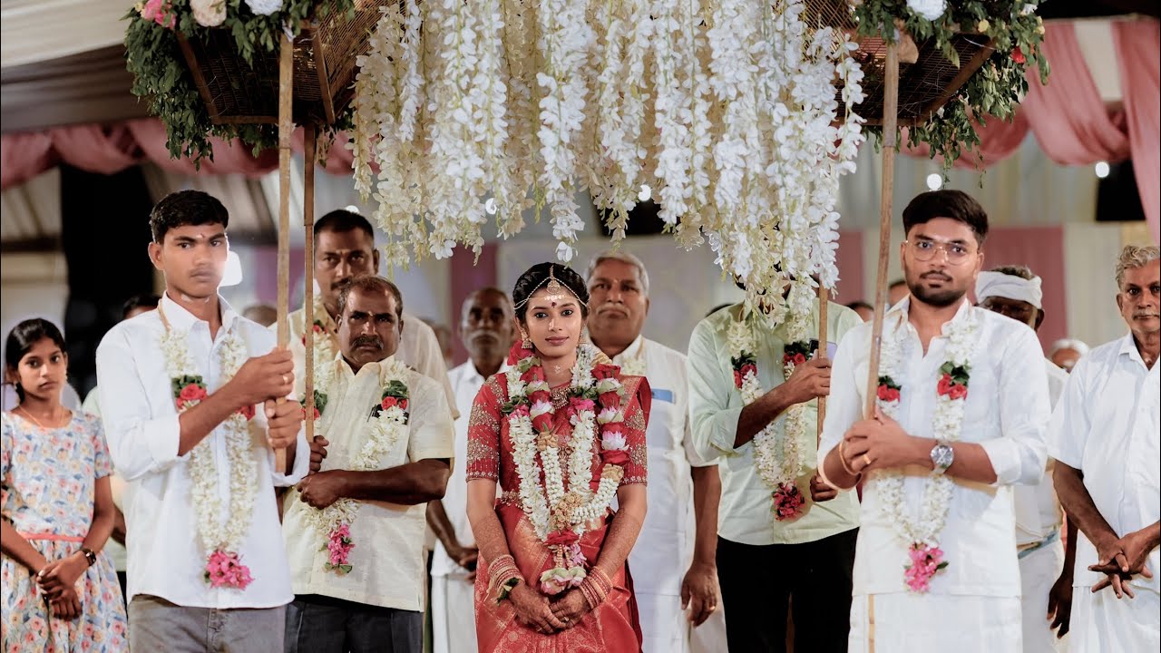 A Grand Kongu Wedding of Pradeep vaishnavi l tiruchengode l  Candid video 2025 l 4K