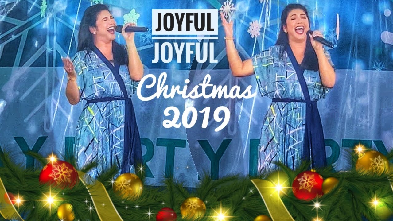 REGINE VELASQUEZ, TODO BIRIT SA CHRISTMAS PARTY 2019 | Joyful, Joyful