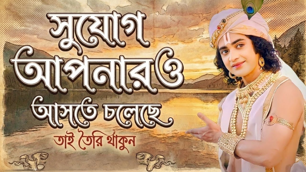 সুযোগ বার বার আসে না !! ভগবান শ্রীকৃষ্ণের অমূল্য বাণী কথা !! Gita Srikrishna Bani Katha !!