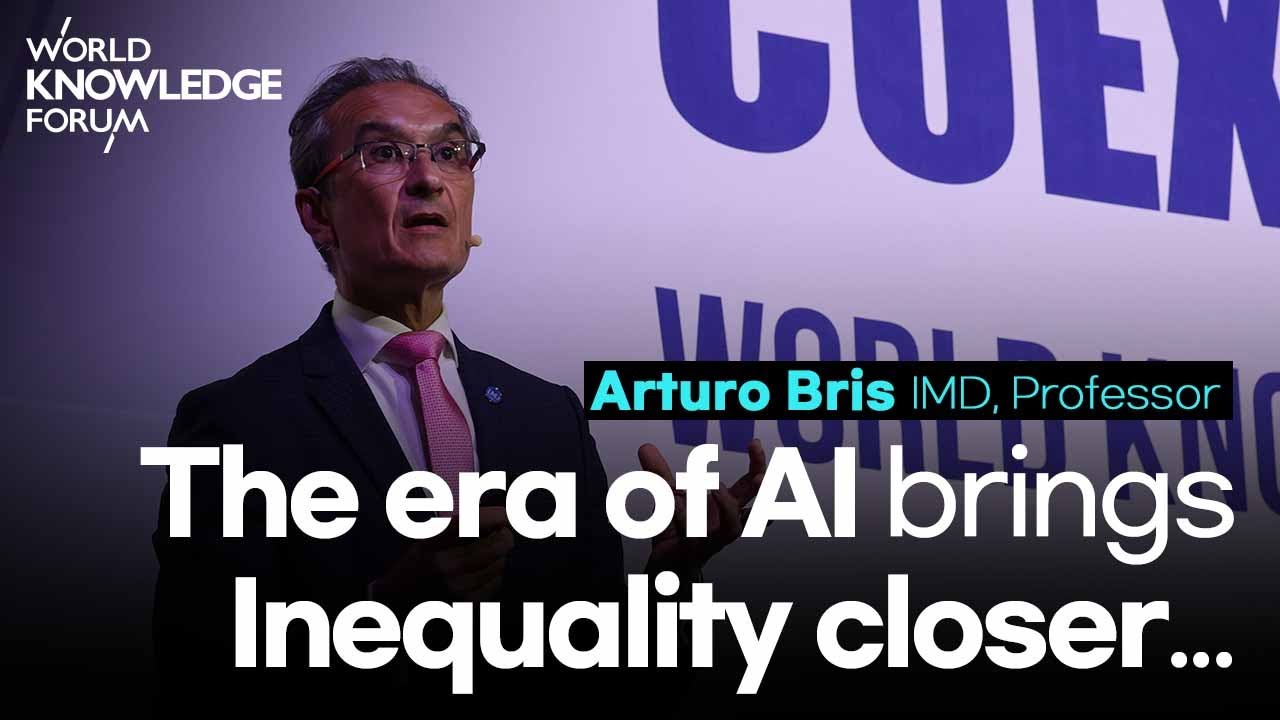 The three stages of AI permeating the world│Arturo Bris (IMD, Professor)