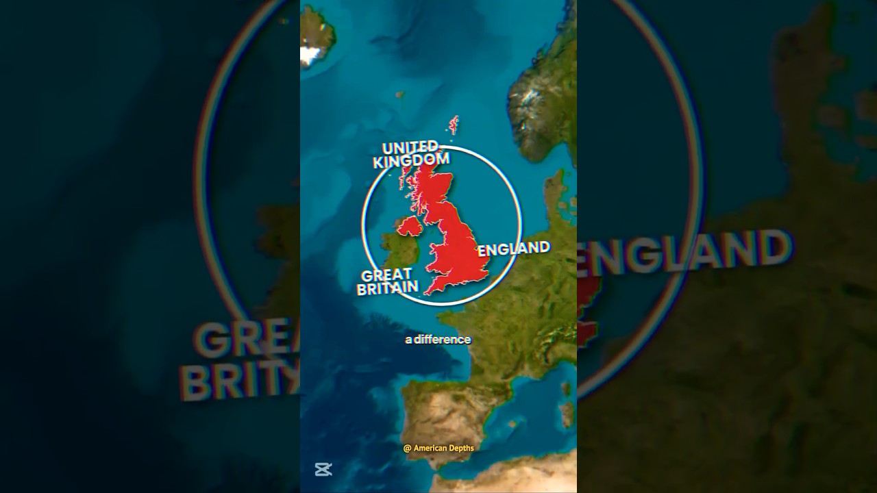 What is The Difference Between UK, England And Great Britain? #usa #history #geography
