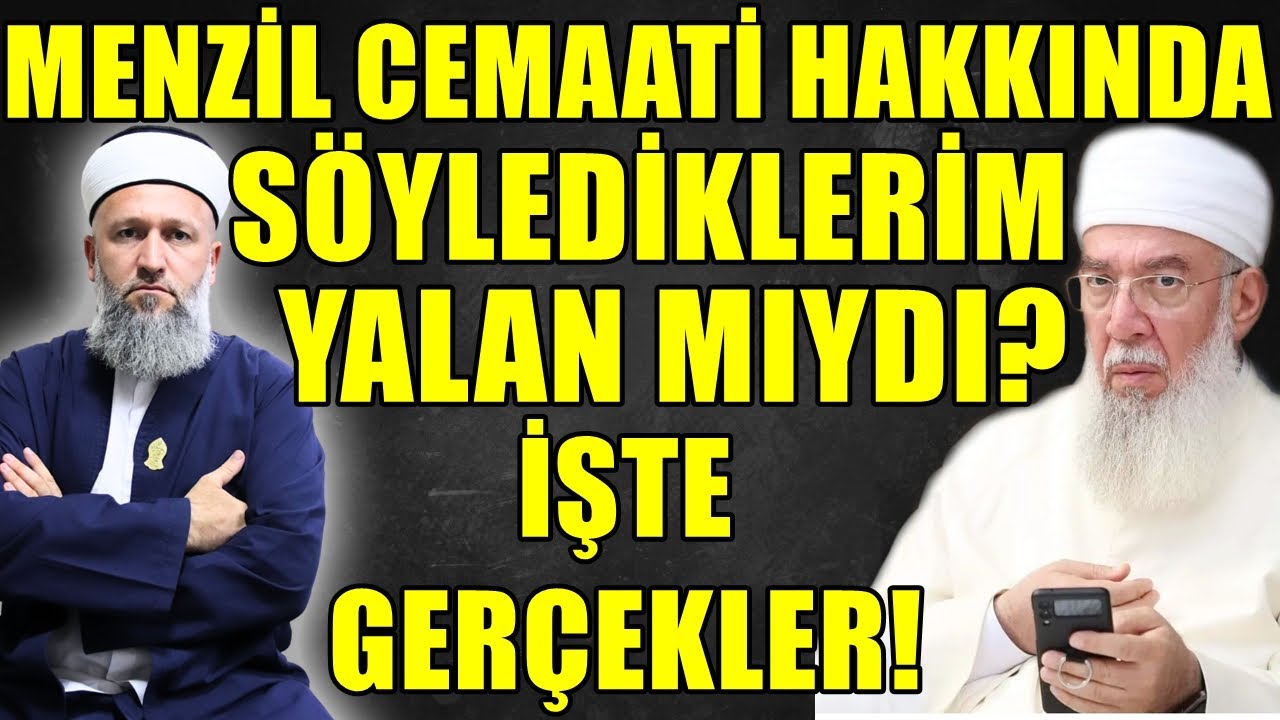 MENZİL CEMAATİ VE SEYYİD SAKİ HZ.LERİ HAKKINDA! BİLİNMEYEN GERÇEKLER! Hüseyin ÇEVİK
