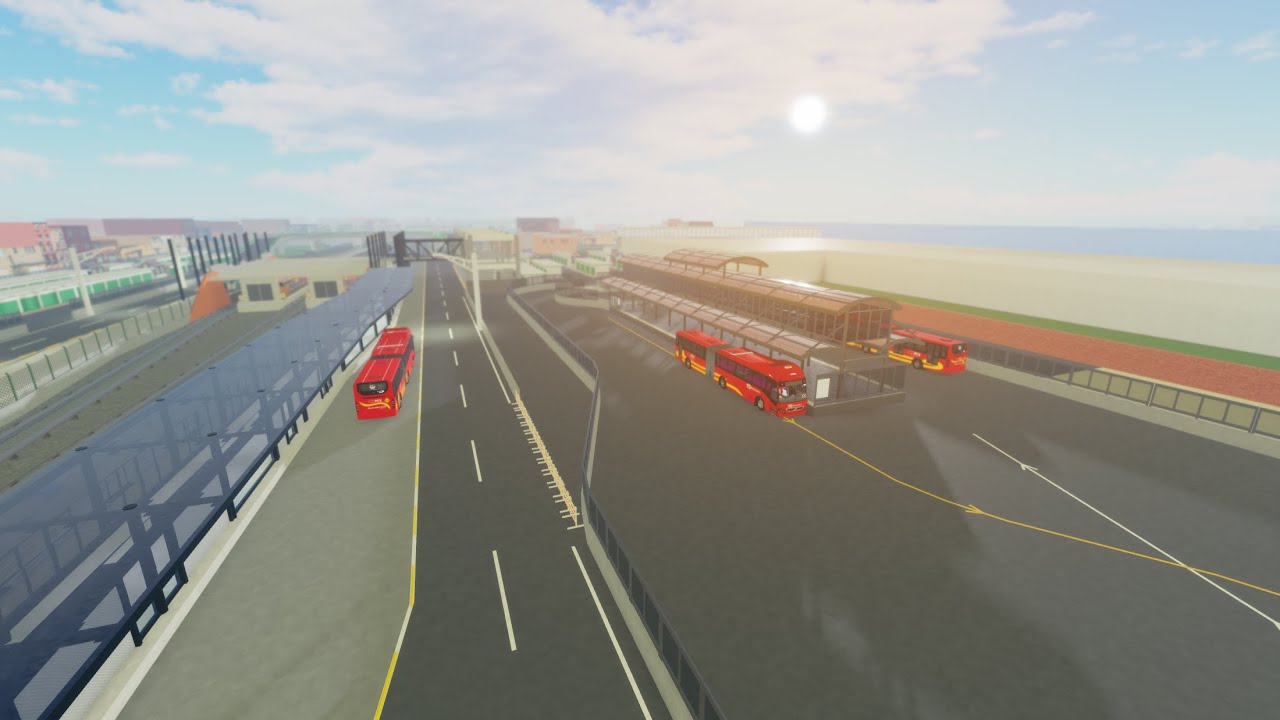 Roblox Metro CDMX Línea 3 (3.5) - Recorrido por el Metrobús Línea 1