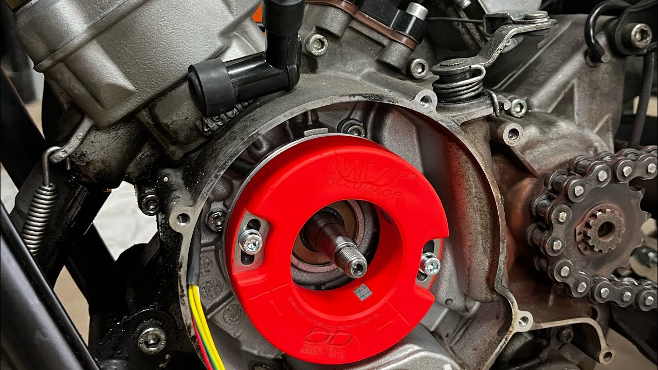 Tuto branchement MVT DD AM6 sur SHERCO 