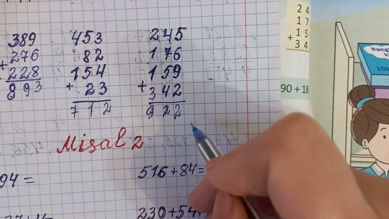 3-cü sinif, 1_ci hissə Riyaziyyat səh. 38