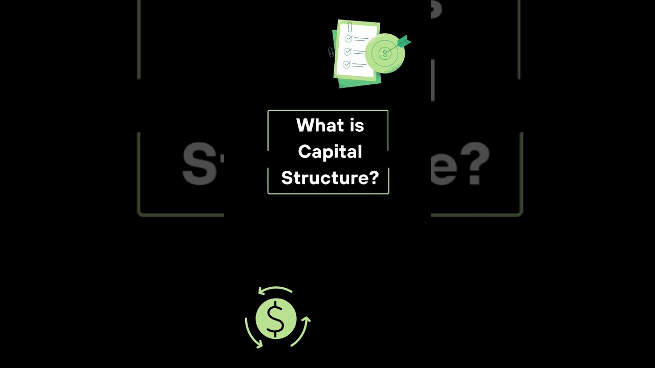 Capital structure explained | what is capital structure | debt capital equity capital Debt vs equity