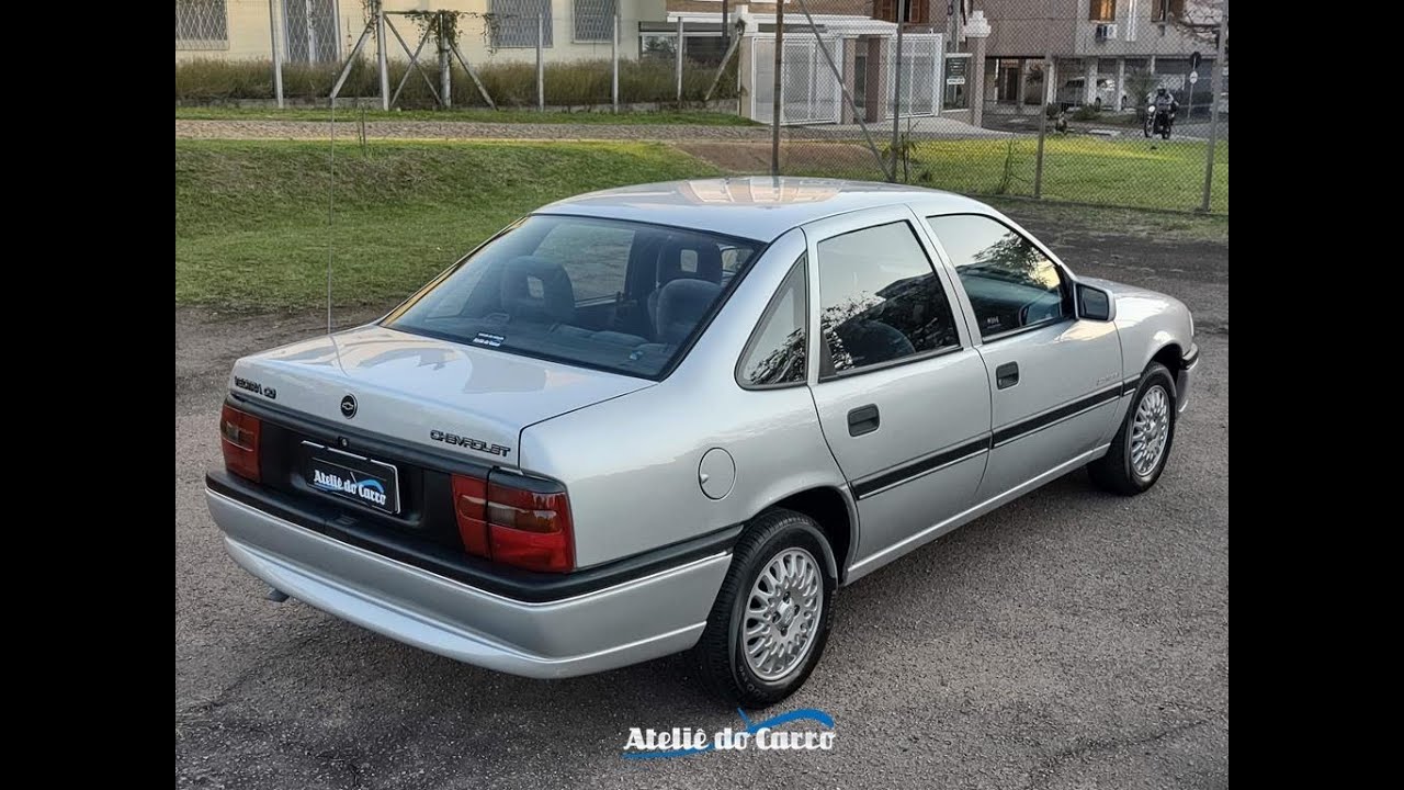 Vectra CD 2.0 M.P.F.I. 1996 Prata Rodin. Completo e extremamente confort&aacute;vel!