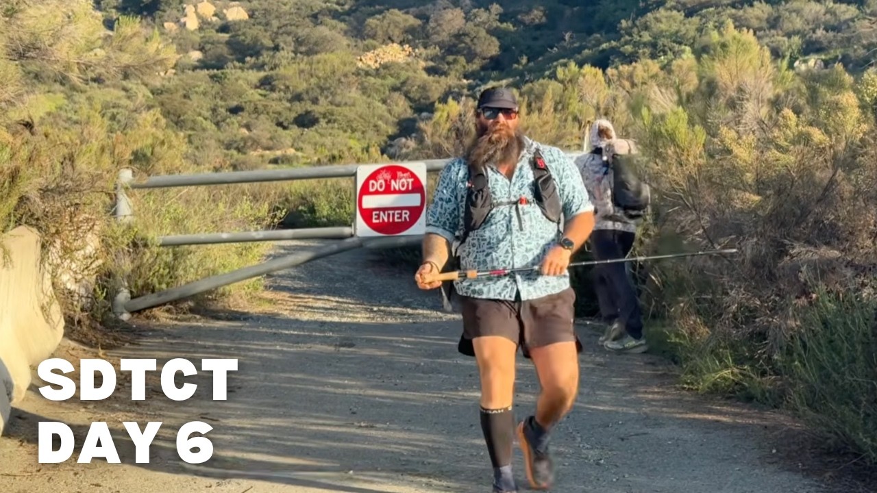Hot and dangerous road walks. | SDTCT Day 6