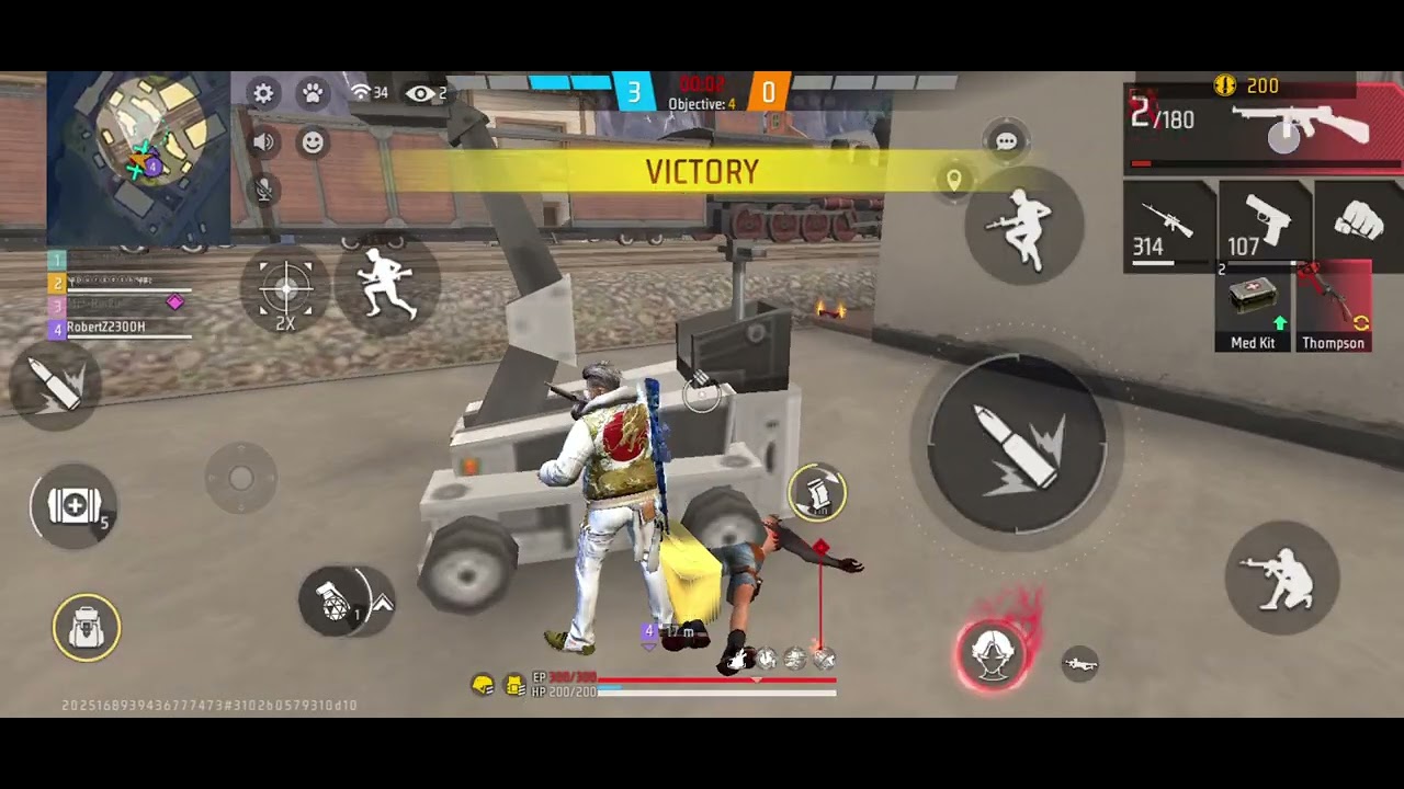 Cs ranked Free Fire gameplay #freefire #csrankd 