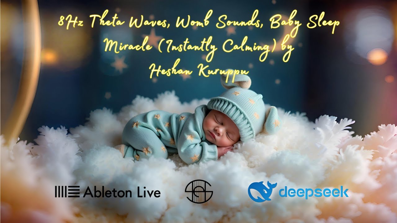 8Hz Theta Waves, Womb Sounds, Baby Sleep Miracle (Instantly Calming) by Heshan Kuruppu