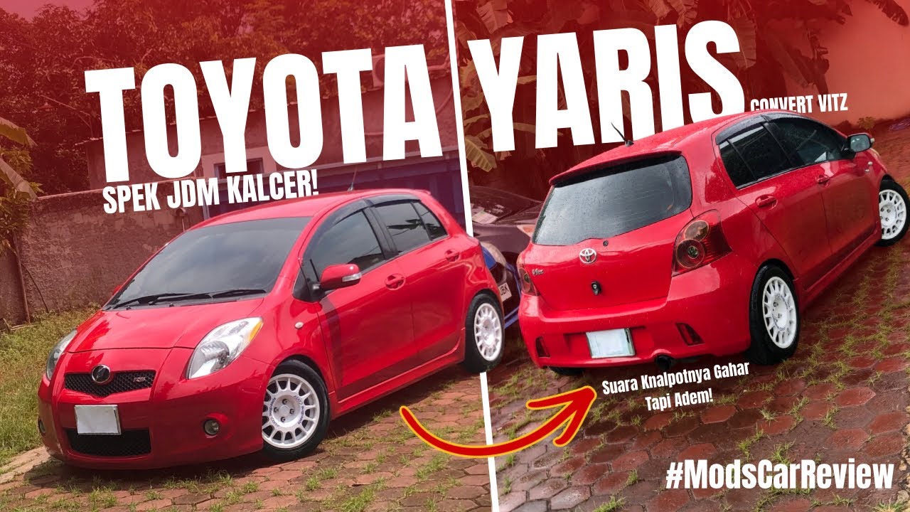 Modifikasi Tipis tapi Bikin Keliatan Manis ‼️| Toyota Yaris Spek JDM Kalcer| #ModsCarReview