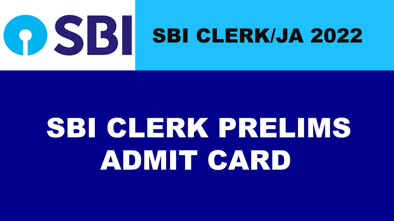 SBI Clerk Exam Date 2022 Out | SBI Clerk Prelims Exam Date Out | SBI JA Pre Exam Date Out !