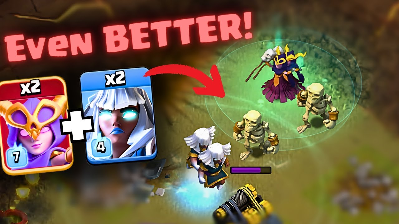 Using E-Titans AND Super Witches makes the game TOO EASY | TH16 Best Attacks