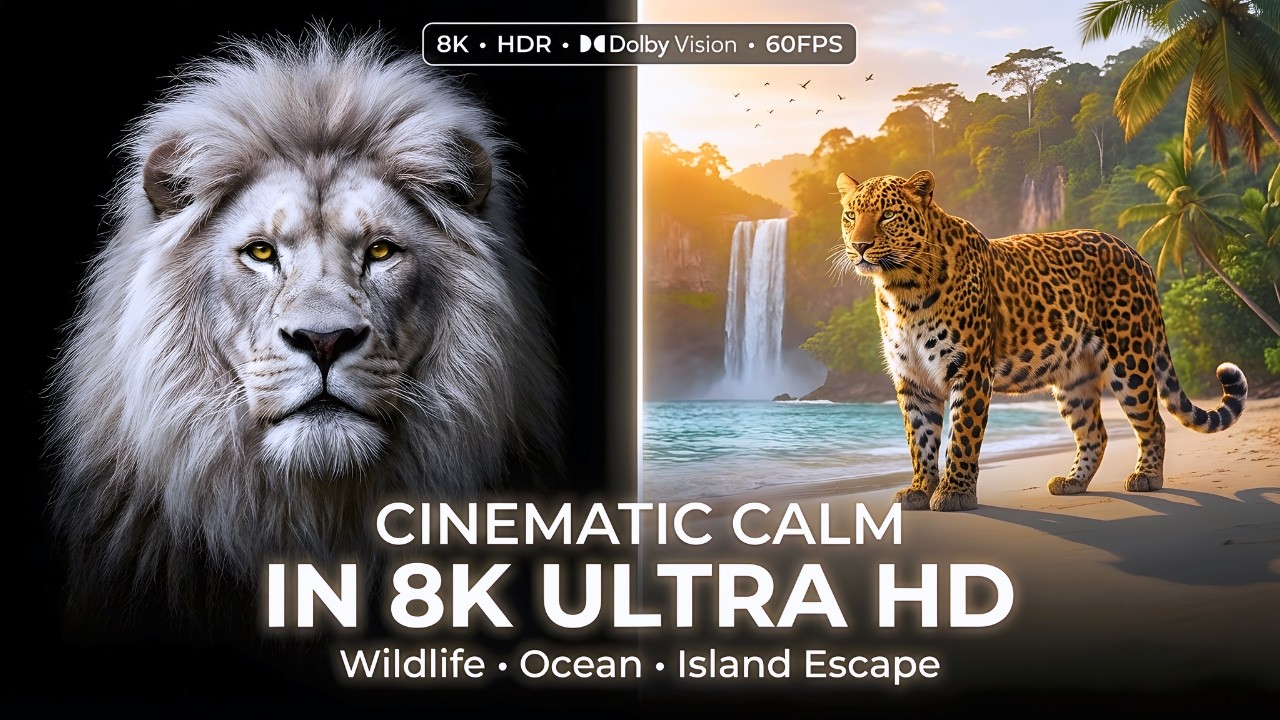 Кинематографическое путешествие по Земле 🌍 Природа и чудеса света в формате 4K Ultra HD