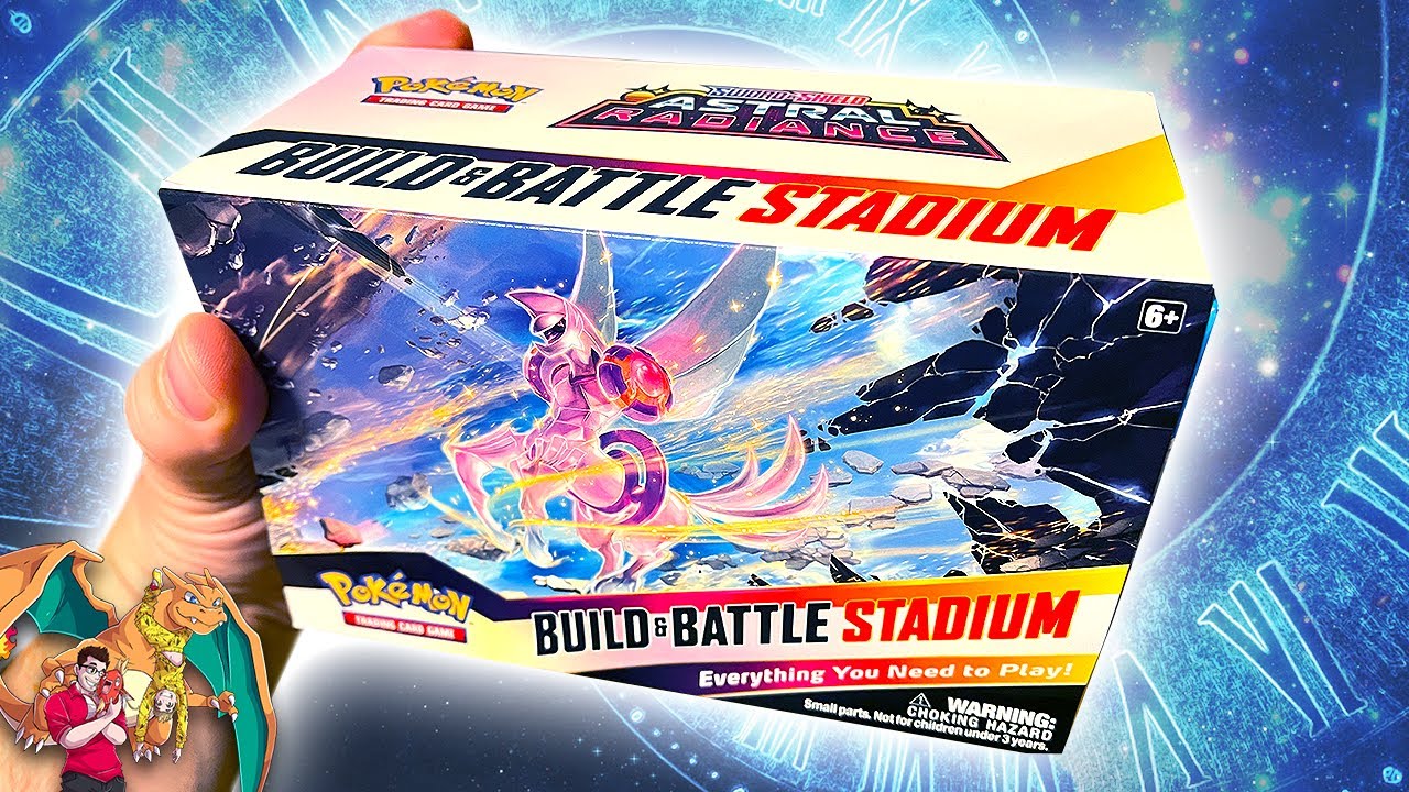 Pokemon Astral Radiance Build & Battle Stadium Box Review