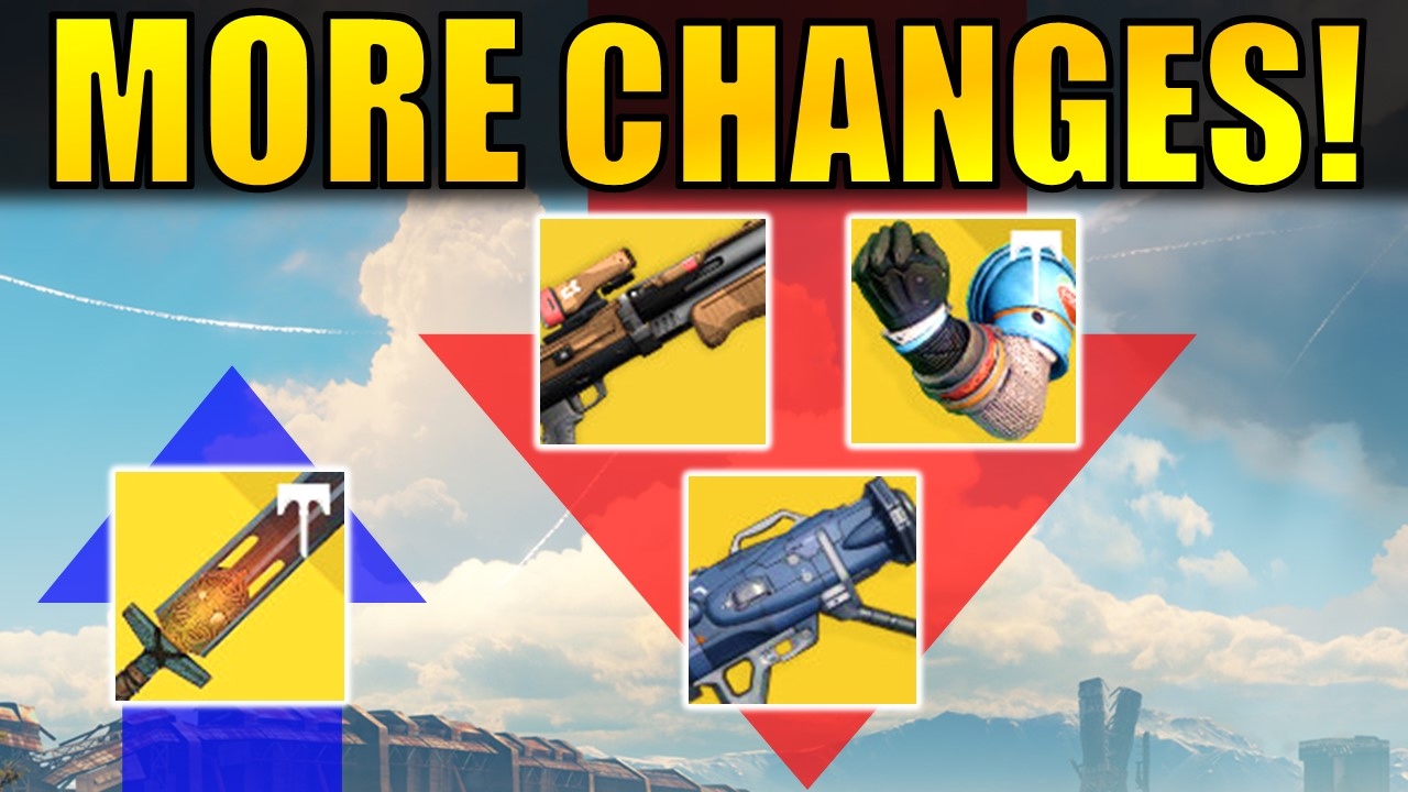 Destiny: MORE CHANGES Announced! | Exotic Buffs/Nerfs, GLITCH, & More!