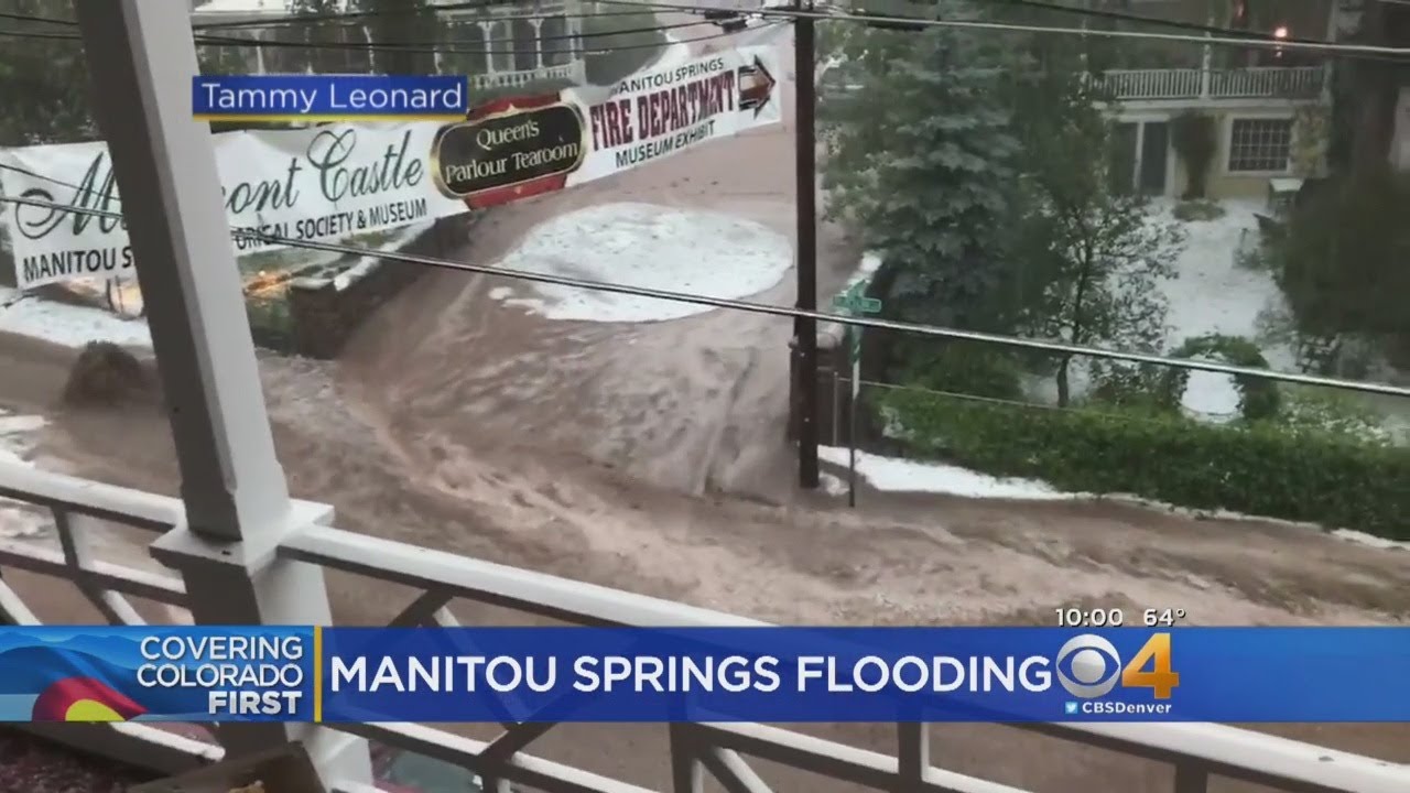 Manitou Springs Evacuated Due To Flooding