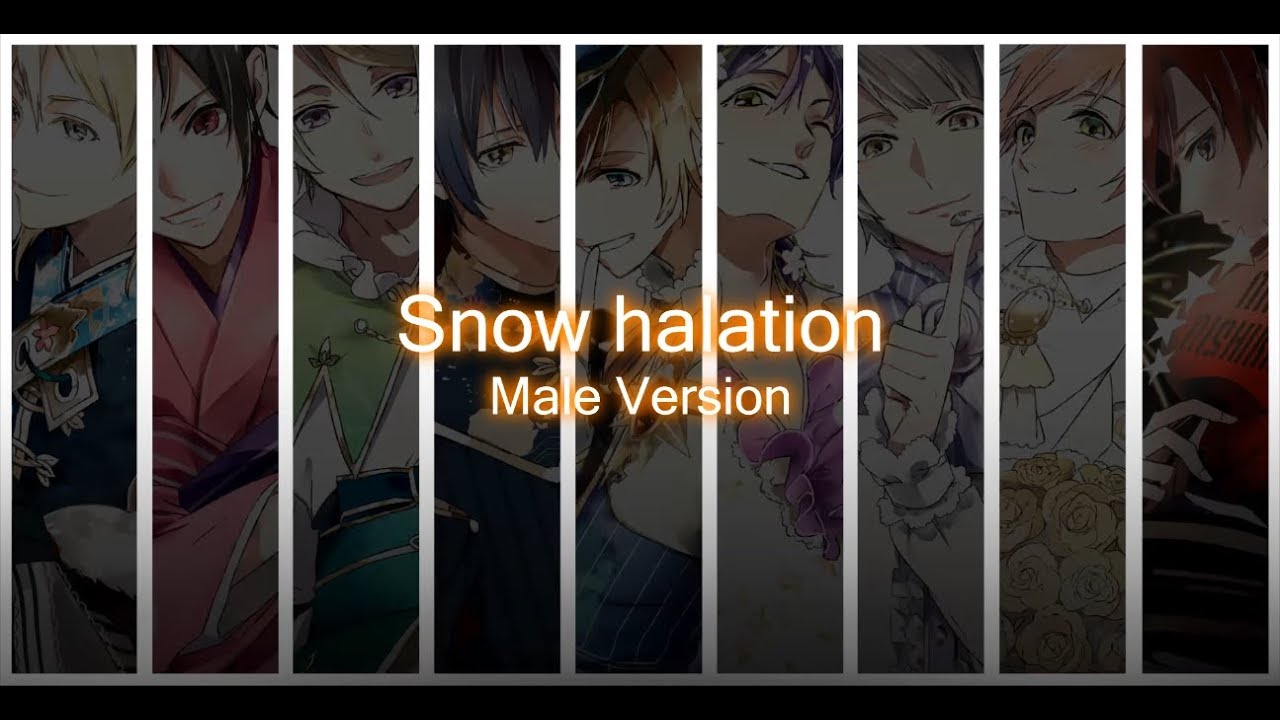 μ's-Snow halation[Male Version]