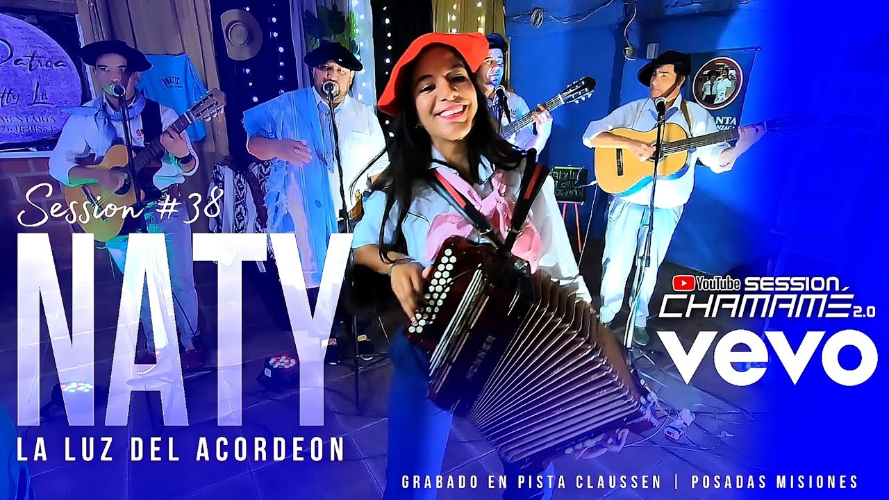 NATY LA LUZ DEL ACORDEON | SESSION #38 @sessionchamame #2023 #envivo