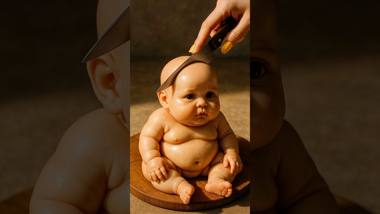 Cut baby.. what&rsquo;s inside today #shorts #viral #viralbaby #cute #ai #cake #tiktok