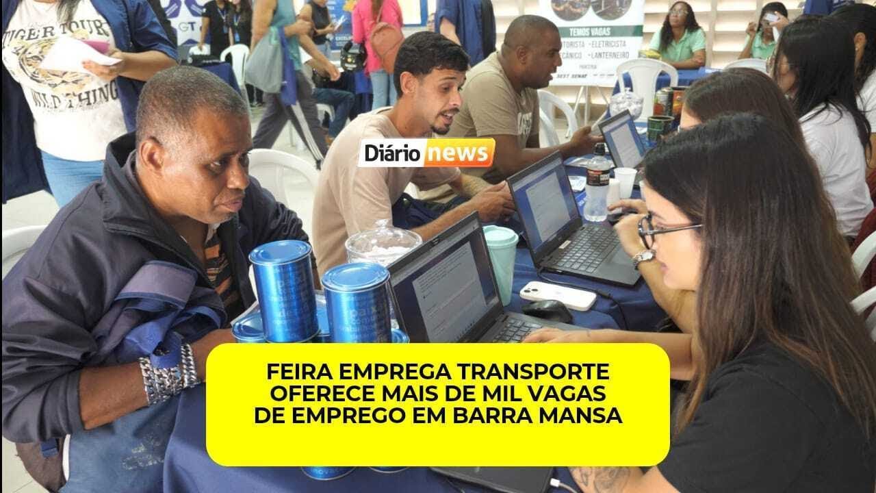 Feira Emprega Transporte oferece mais de mil vagas de emprego em Barra Mansa
