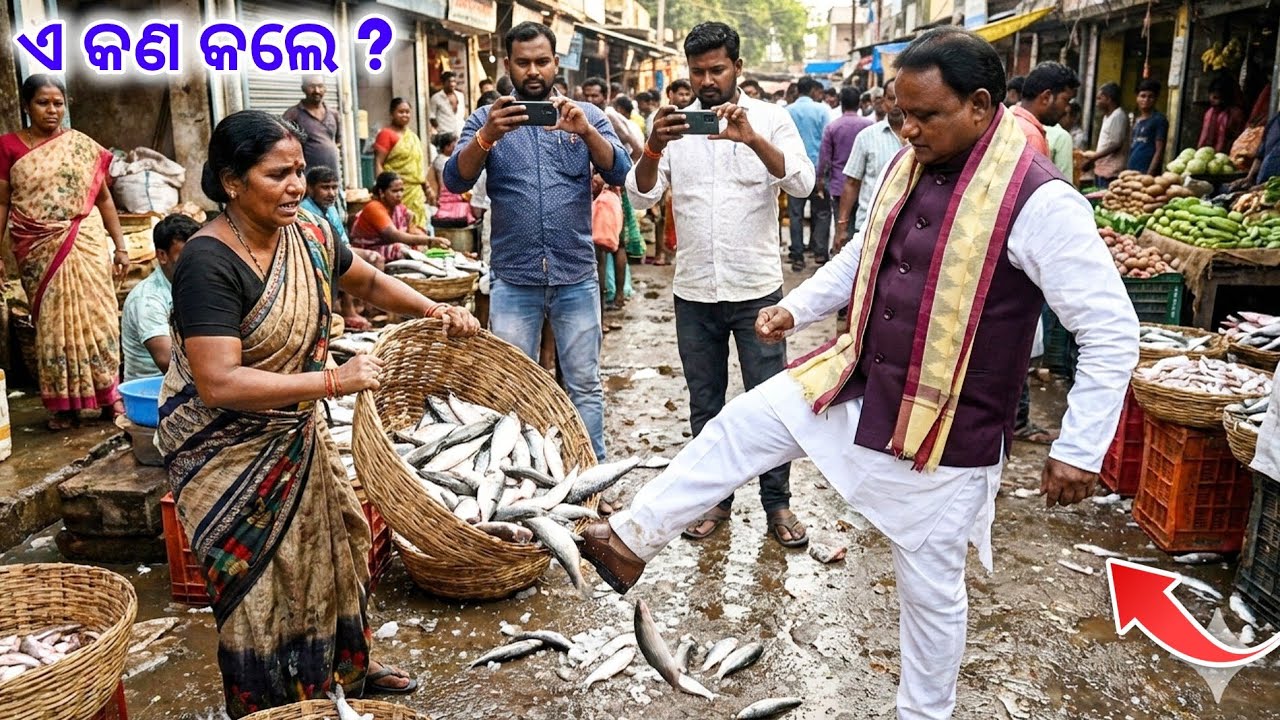 ଏମିତି କଣ ହେଲା ଯେ ଜଣେ ବଡ଼ ଅଧିକାରୀ ମାଛ ବିକ୍ରି କରୁଥିବା ମହିଳାକୁ ଗୋଇଠା ମାରିଲେ, ଶୁଣିଲେ ଆଶ୍ଚର୍ଯ୍ୟ ହୋଇଯିବେ..