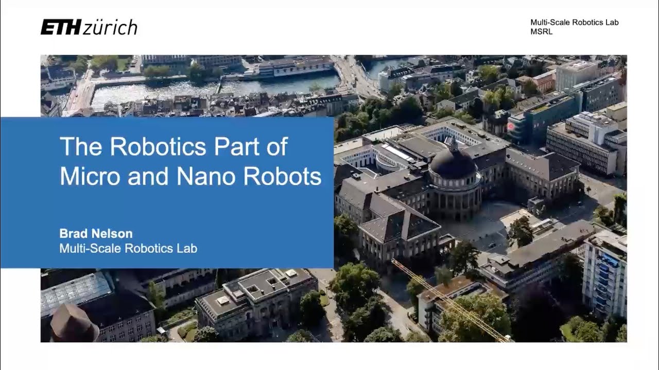 The Robotics Part of Micro and Nano Robots - Brad Nelson