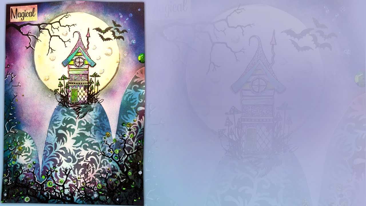 Magical Witch house by Emma-Jo - A Lavinia Stamps Tutorial