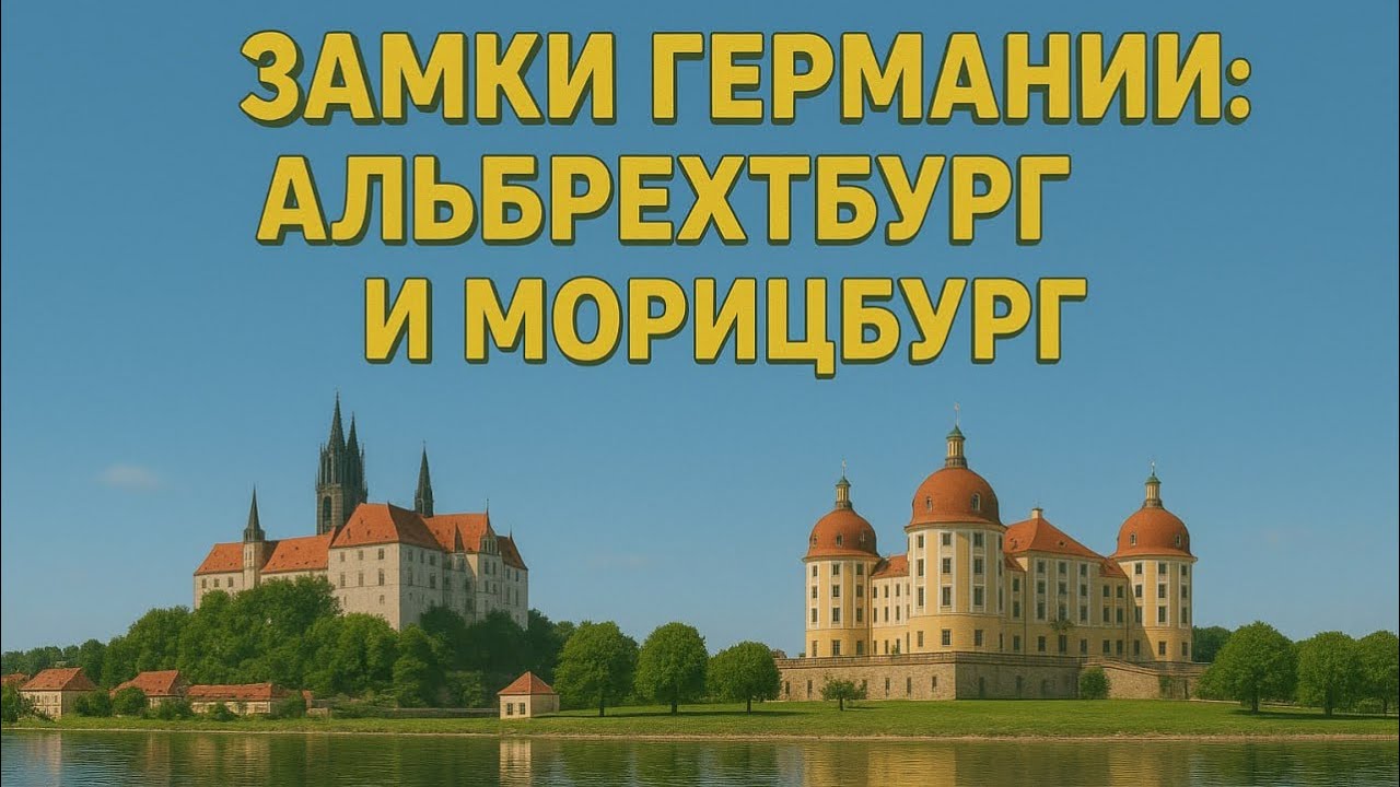 Два красивейших замка между Берлином и Дрезденом: Альбрехтсбург и Морицбург
