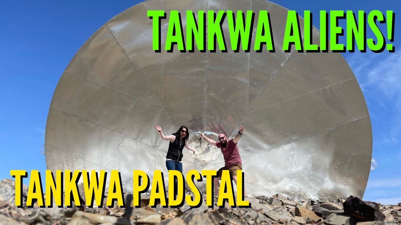 Why are there Aliens in the Tankwa Karoo at Tankwa Padstal?! Beam Me Up Scotty... :)
