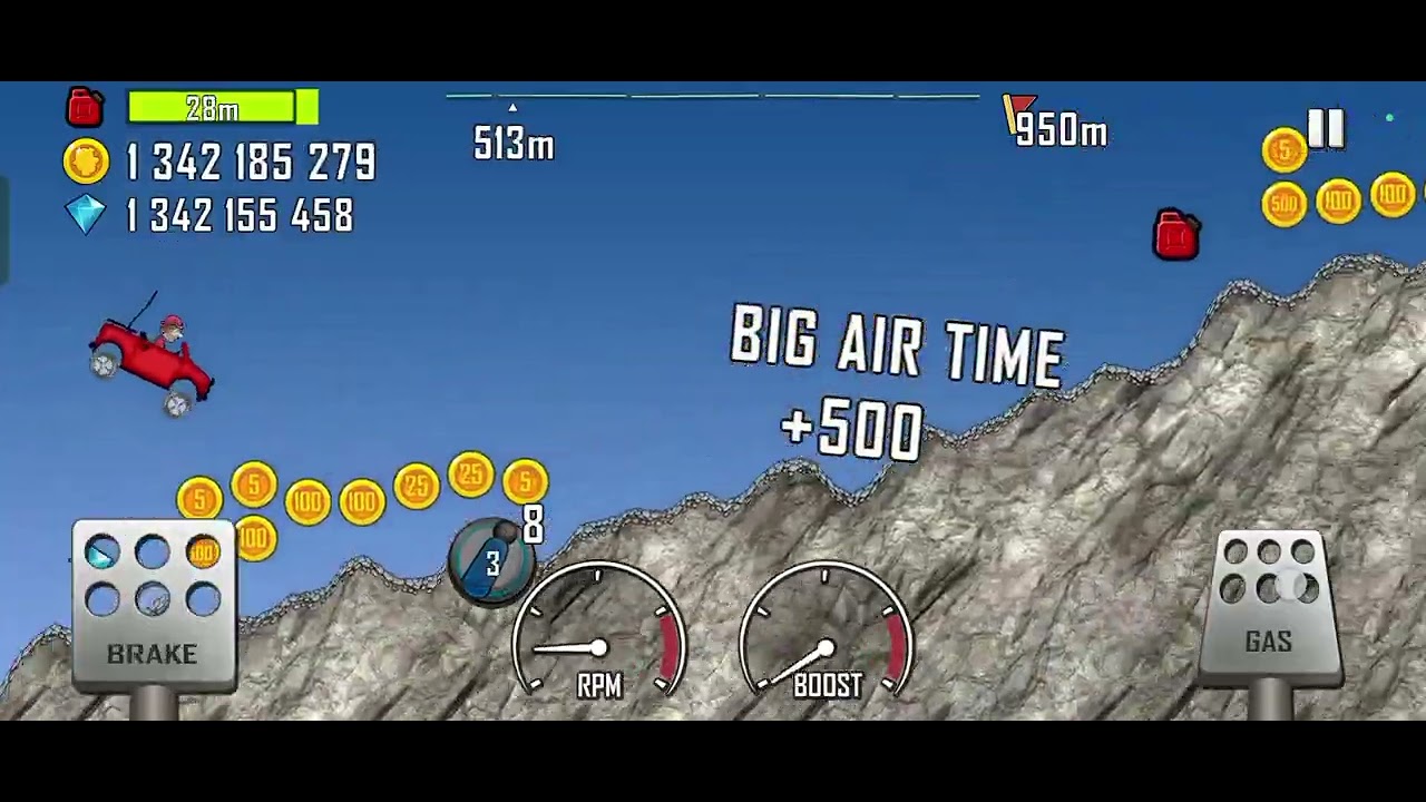 hill climb racing subscribe channel please 💝💝 #gaming #hillclimberacing #ytvideo  #hillclimbrecing