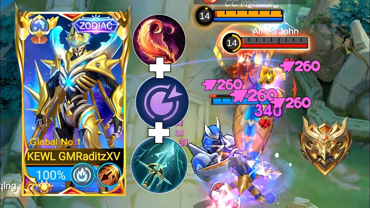 ZHASK BEST BUILD TO MAGIC DAMAGE IN SOLO IMMORTAL RANKED GAME!!🔥(they underestimated zhask)MLBB✓