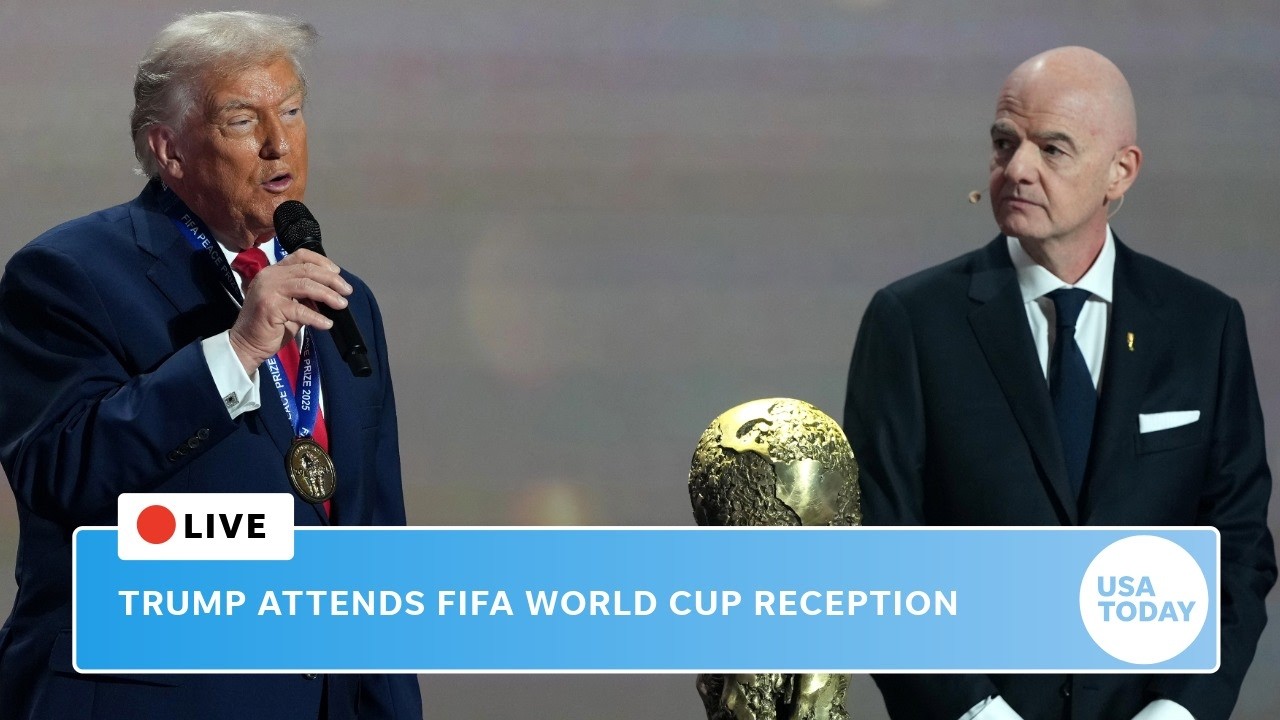 Live: Donald Trump attends FIFA World Cup 2026 reception at Trump Tower in NYC