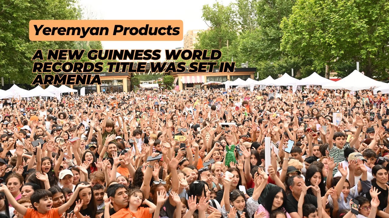 Yeremyan Products  has set a new GUINNESS WORLD RECORDS&trade; title!